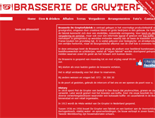 Tablet Screenshot of brasseriedegruyterfabriek.nl